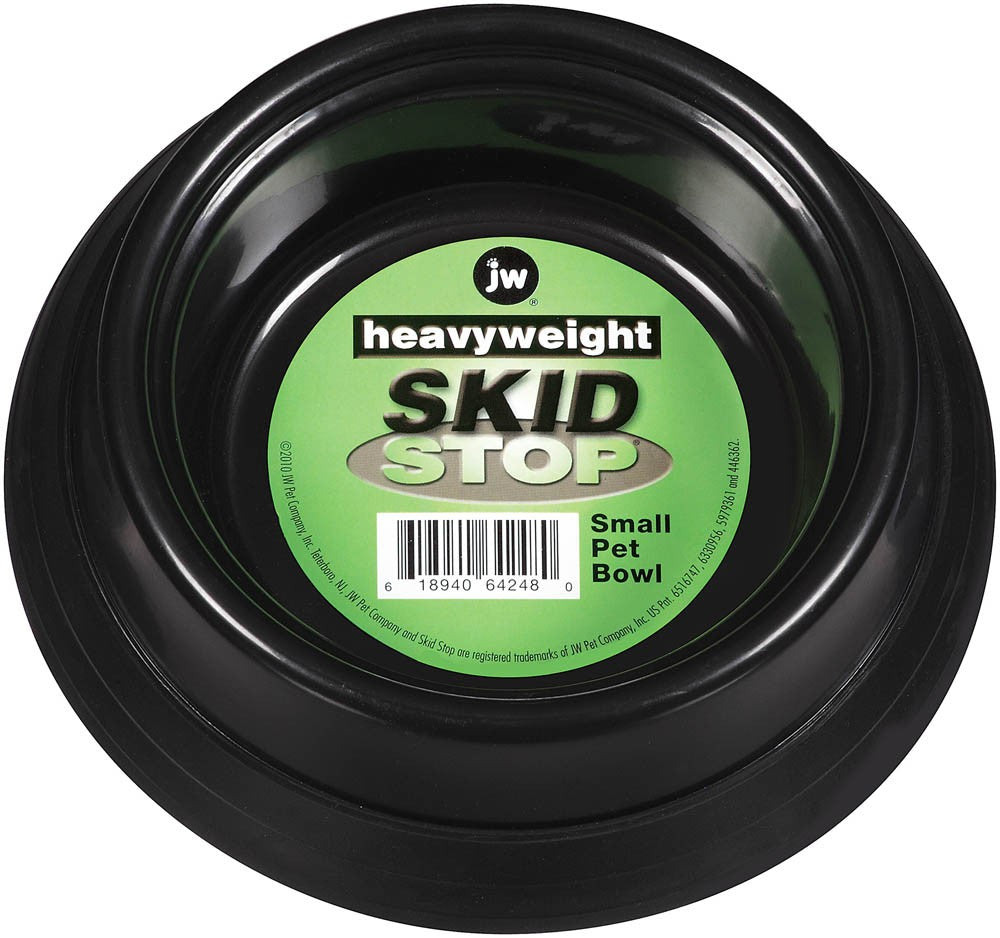 JW Pet Skid Stop Heavyweight Dog Bowl Assorted Small