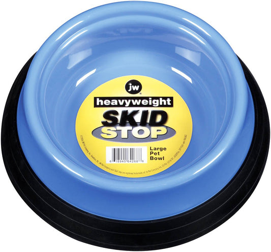 JW Pet Skid Stop Heavyweight Dog Bowl Assorted Large