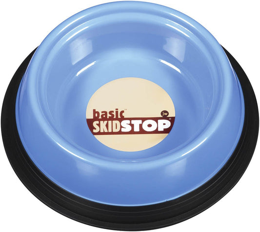 JW Pet Skid Stop Basic Dog Bowl Assorted Large