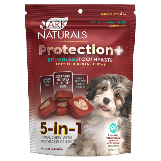 Ark Naturals Protection+ Toothpaste 5 In1 -4Oz Mini Chews