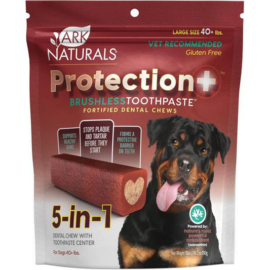 Ark Naturals Protection+ Toothpaste 5 In1 1Lb 2Oz Bag Large Chews