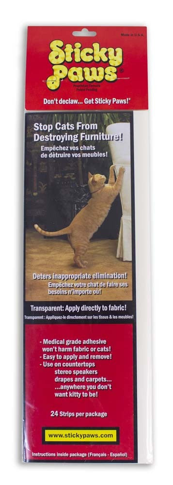 Sticky Paws Furniture Protector 24 Count