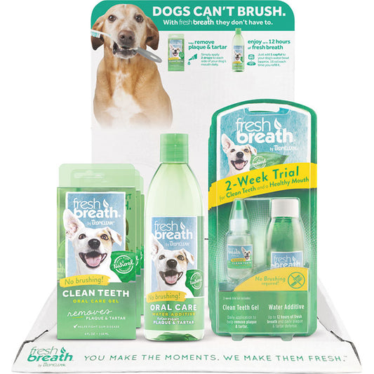 Fresh Breath Dog 2 Week Trial Counter Display 12 Pieces
