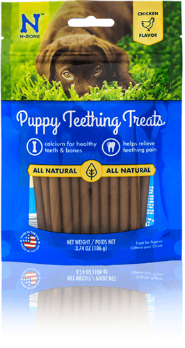 N-Bone Puppy Teething Treats Chicken 3.74 oz Regular