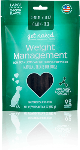 Get Naked Dog Grain-Free Weight Management Treat 5 Oz.