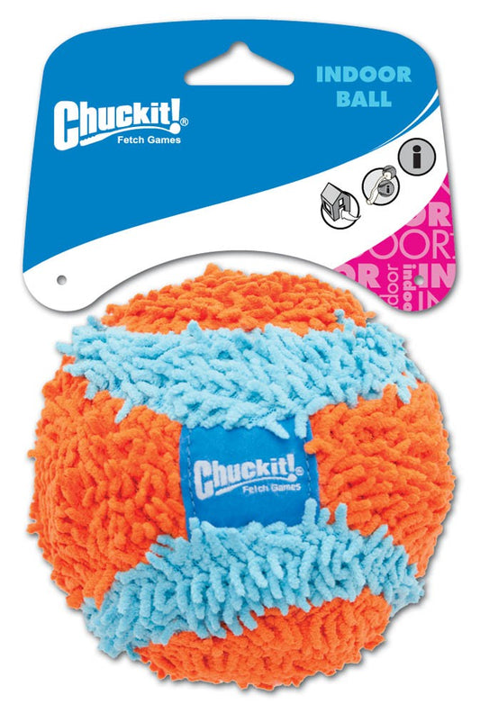 Chuckit! Indoor Ball Dog Toy Blue, Orange Medium