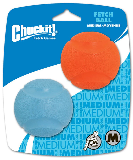 Chuckit! Fetch Ball Dog Toy Assorted 2 Pack Medium