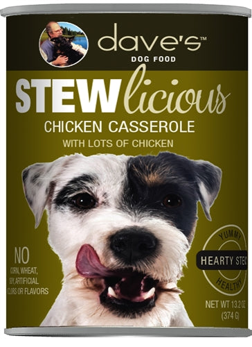 Daves Pet Food Stewlicious Chicken Casserole 13.2Oz (Case Of 12)