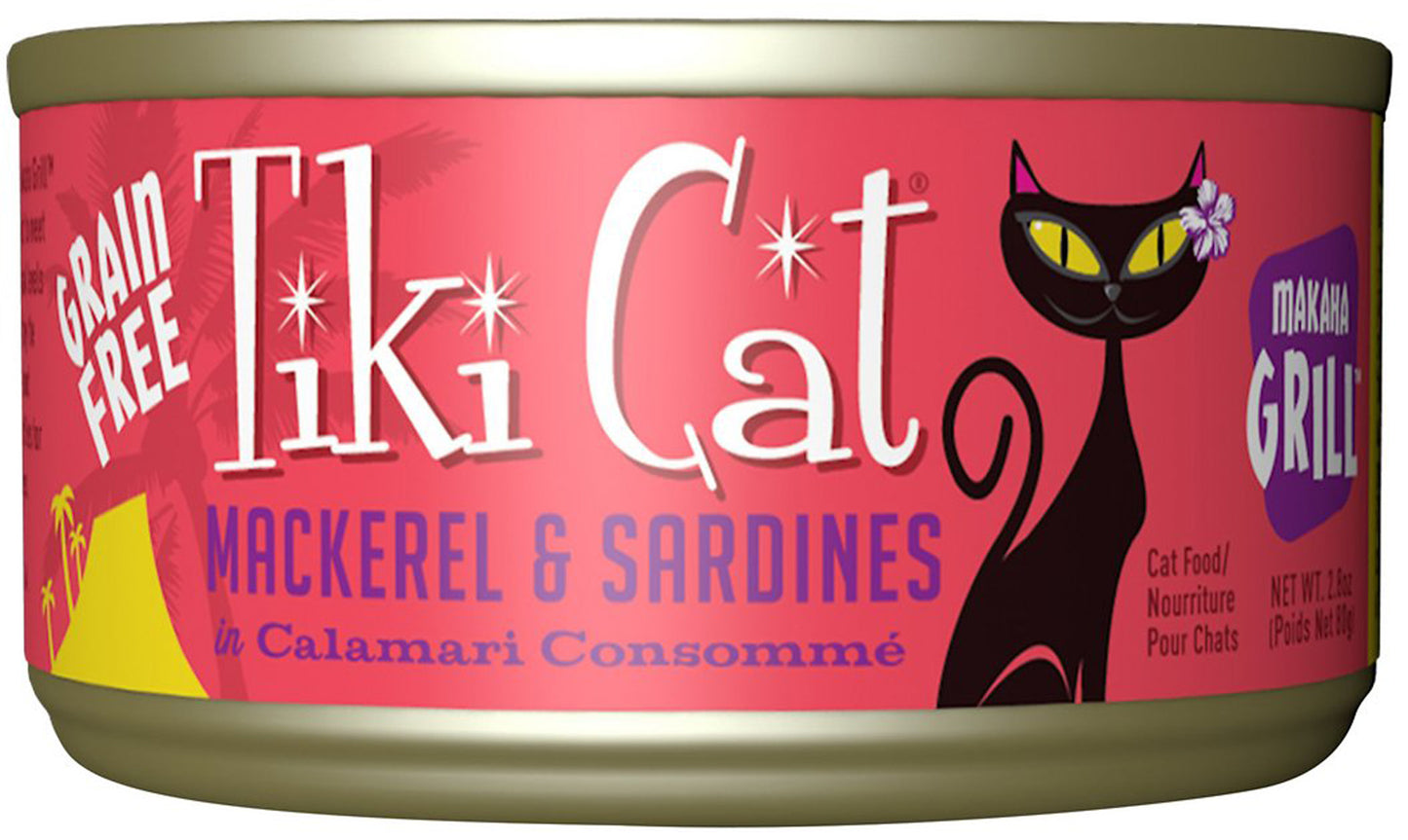 Tiki Pets Cat Makaha Grill Sardine 2.8Oz (Case Of 12)