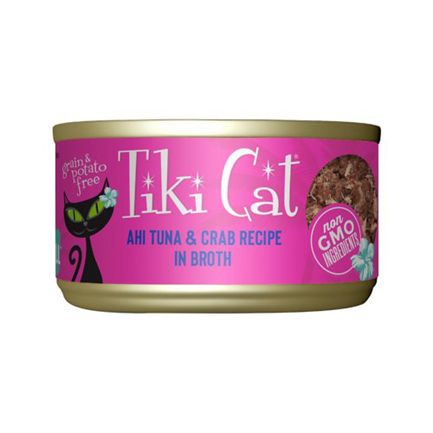 Tiki Pets Cat Hana Grill Ahi Tuna and Crab 6Oz (Case Of 8)