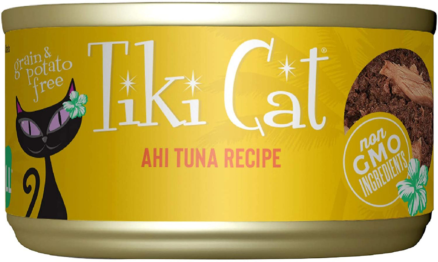 Tiki Pets Cat Hawaiian Grill Ahi Tuna 10oz. (Case Of 4)