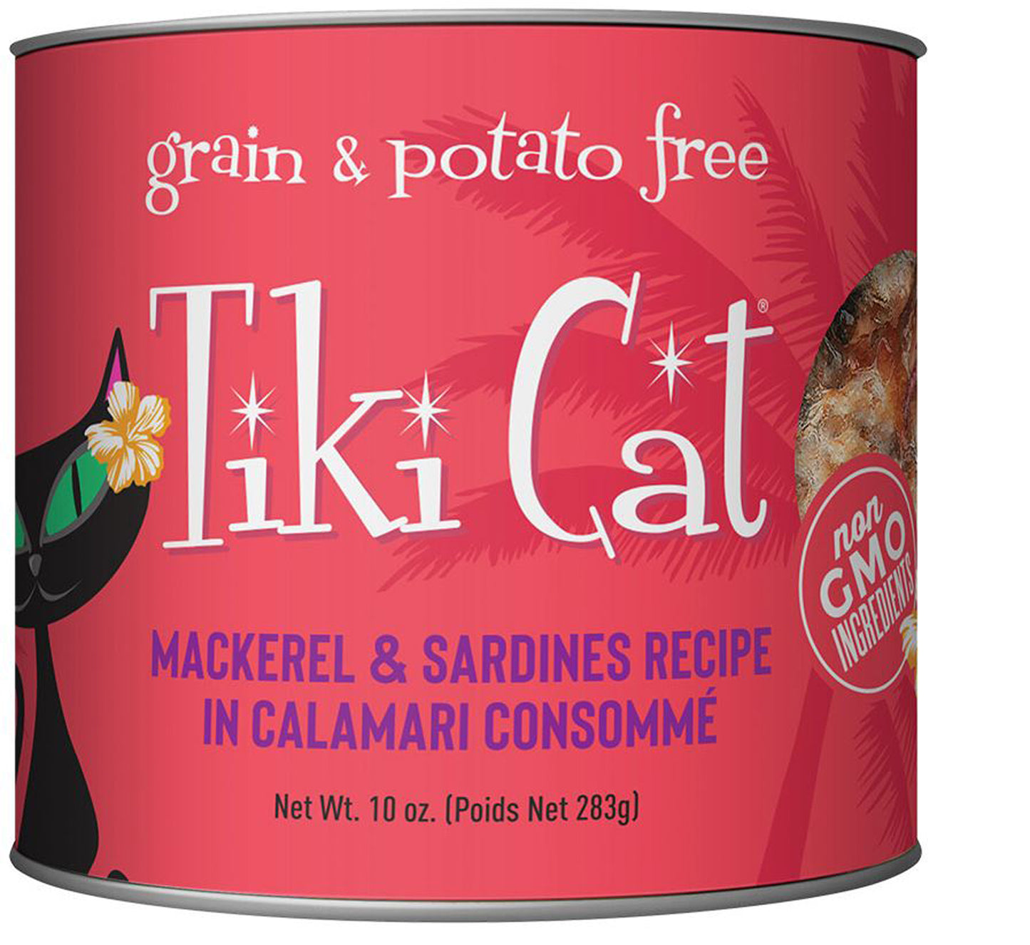 Tiki Pets Cat Makaha Grill Mackerel & Sardines 10oz. (Case Of 4)