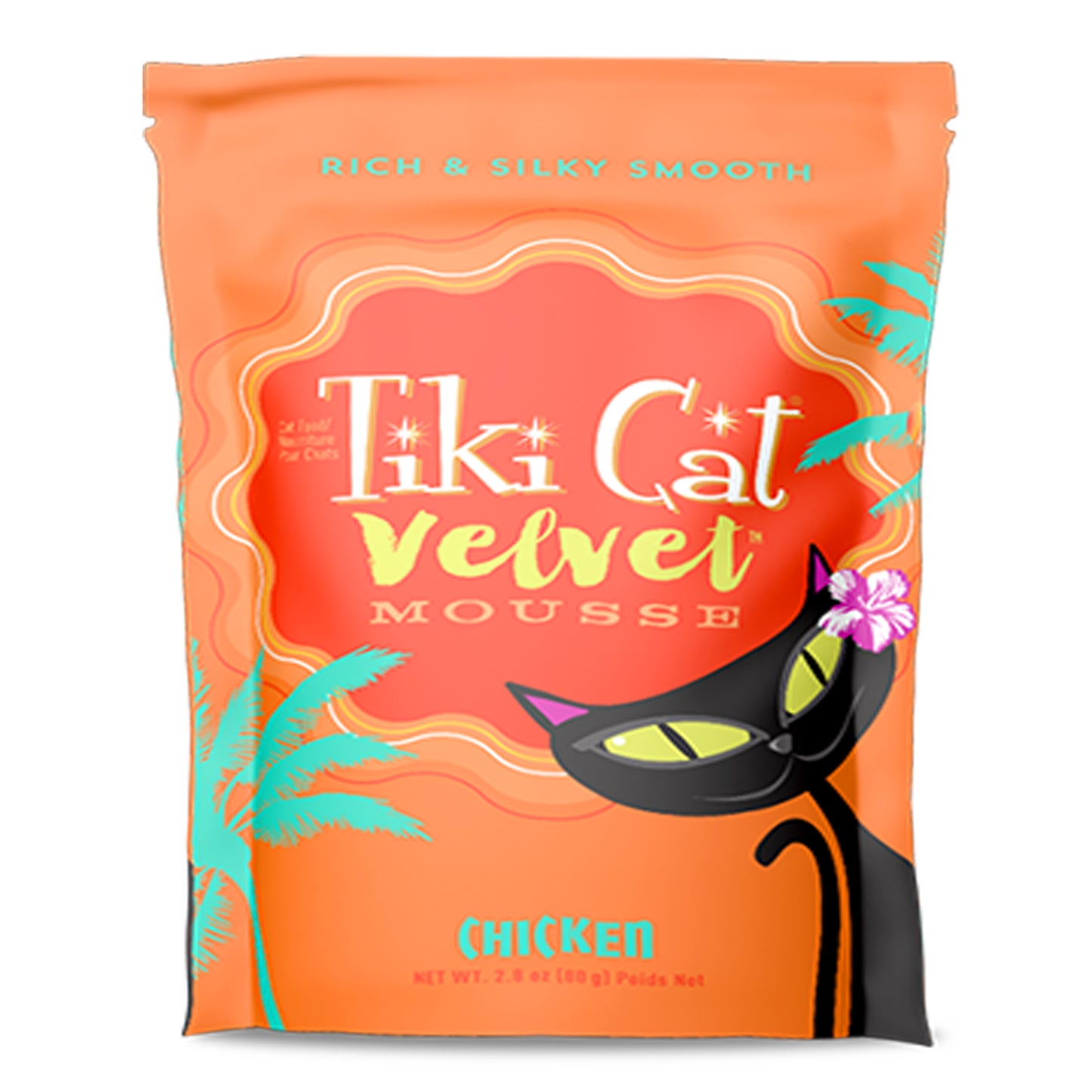 Tiki Pets Cat Mousse Chicken 2.8 Oz.(Case Of 12)