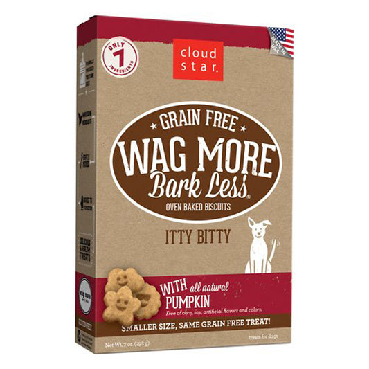 Cloudstar WAGMORE DOG GRAIN FREE ITTY PUMPKIN 7OZ