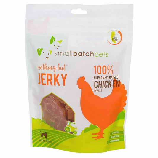 Small Batch Dehydrated Chicken Jerky - 4oz.