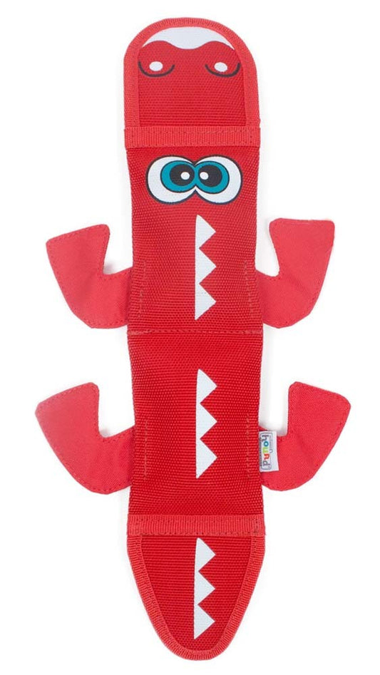 Outward Hound Fire Biterz Dog Toy Dragon Squeakers Medium