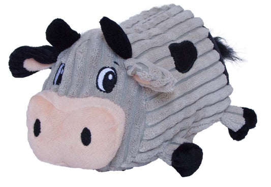 Outward Hound Fattiez Dog Toy Cow Medium