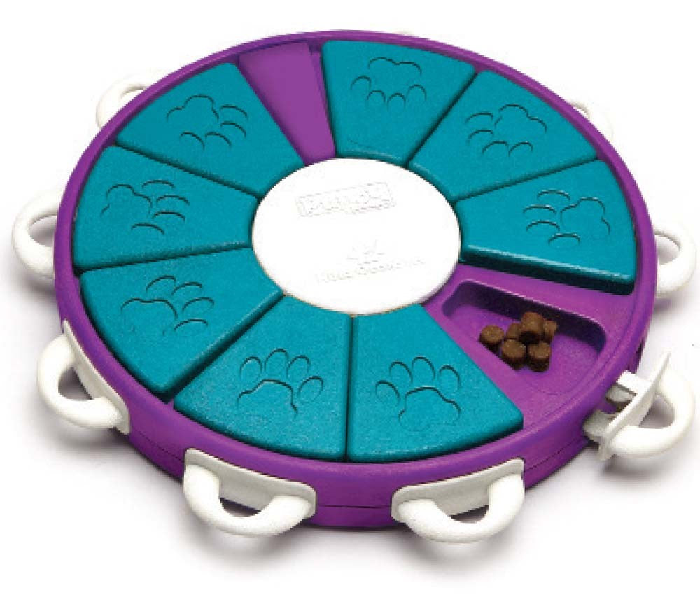 Nina Ottosson Twister Interactive Dog Toy Purple Large 13.25 in