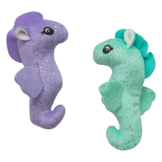 SnugArooz Kitty Seahorse 2 pk with Catnip 4in.