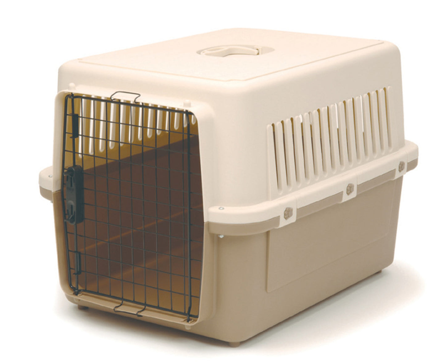 Precision Pet Products Cargo Dog Kennel Hard-Sided Tan 27 In