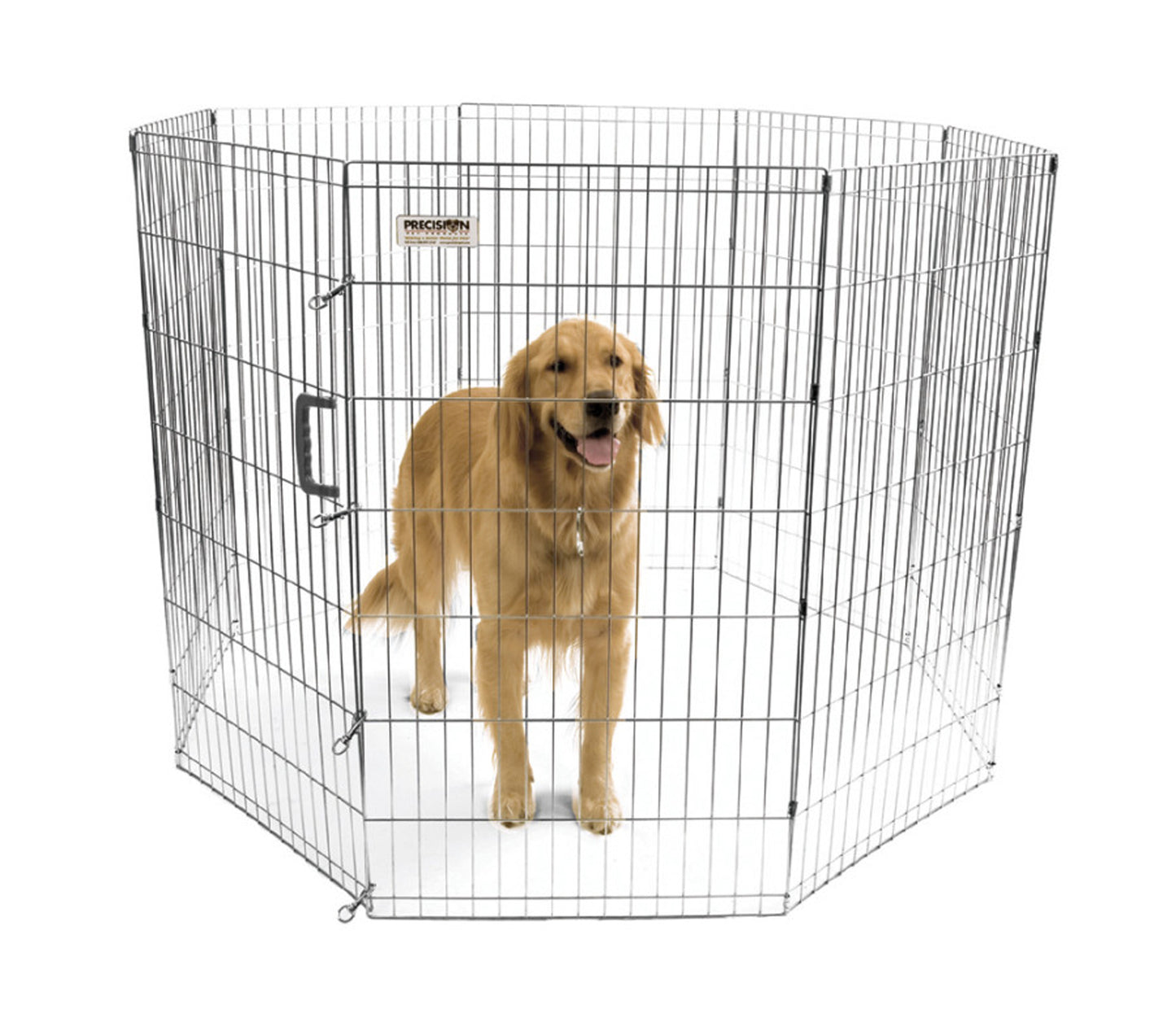 Precision Pet Products Exercise Pen Silver 42 in