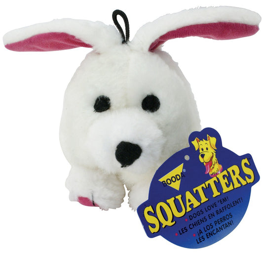 Booda Squatter Dog Toy Rabbit Medium