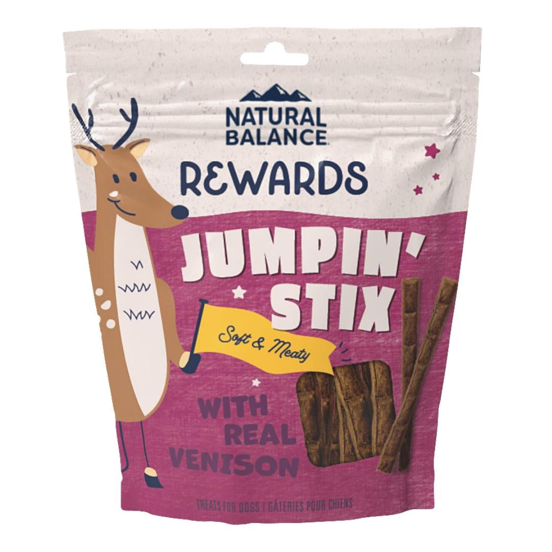 Natural Balance Pet Foods Rewards Jumpin' Stix Dog Treats Venison 1ea/10 oz