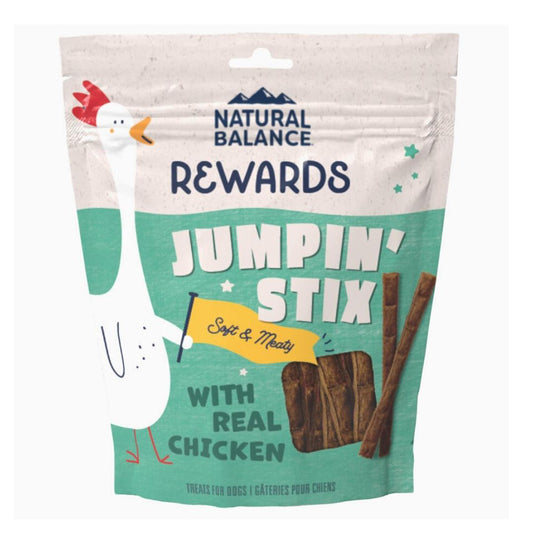 Natural Balance Pet Foods Rewards Jumpin' Stix Dog Treats Chicken 1ea/10 oz