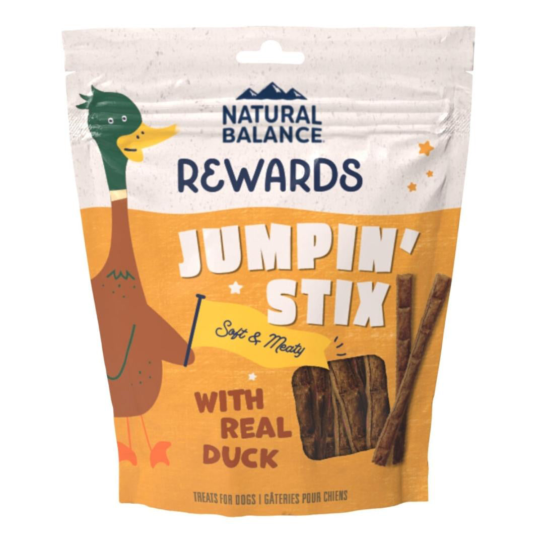 Natural Balance Pet Foods Rewards Jumpin' Stix Dog Treats Duck 1ea/10 oz