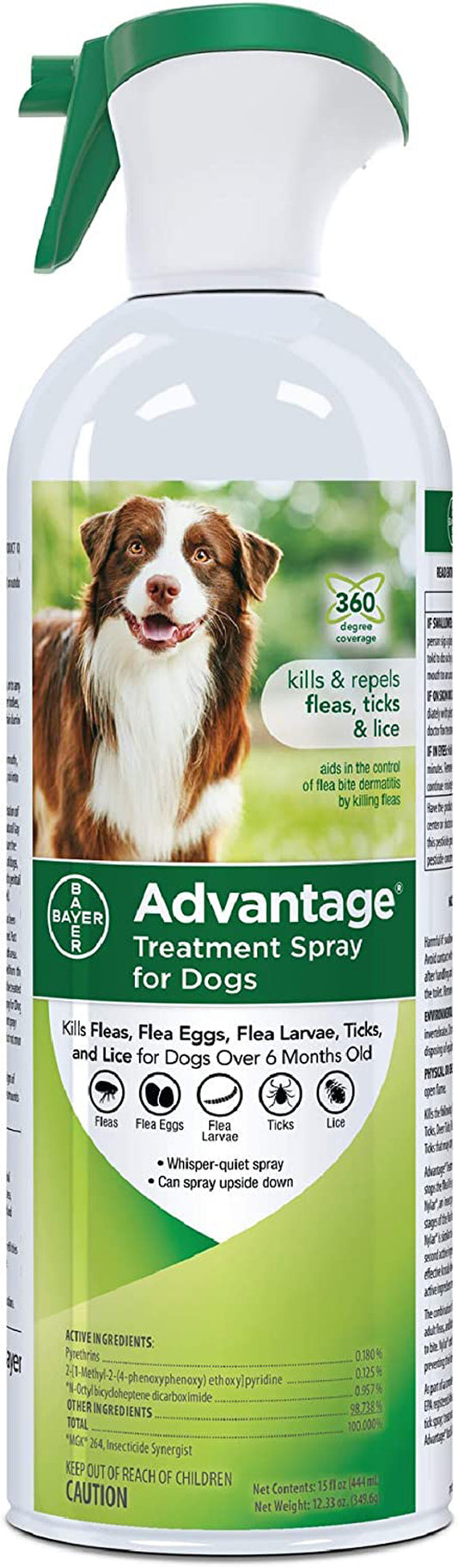 Advantage Dog Treatment Spray 15oz