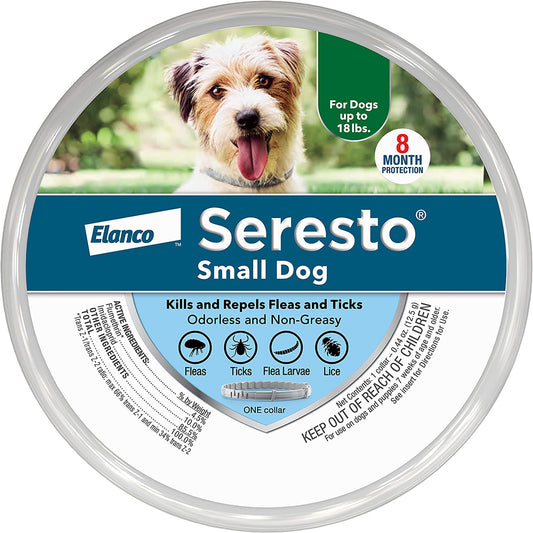 Bayer Dog Seretso Small 6/36 8 Month Collar