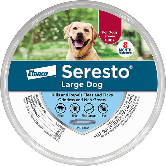 Bayer Dog Seretso Large 6/36 8 Month Collar