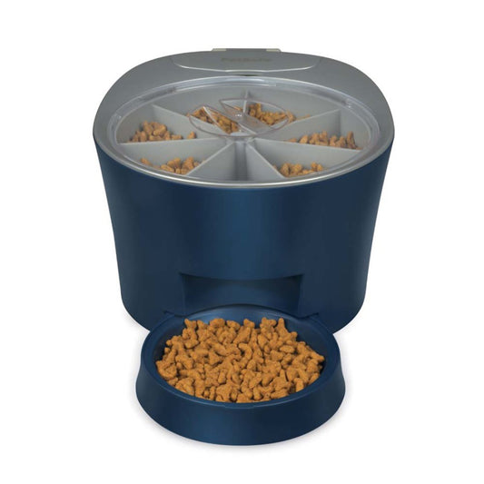 PetSafe 6 Meal Pet Feeder Blue