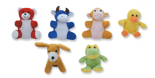 Mammoth Pet Products Terry Cloth Animal Cuties Dog Toys Assorted