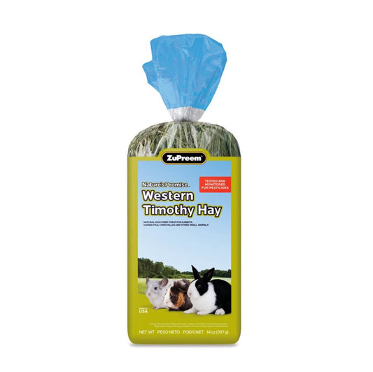 ZuPreem Nature's Promise Western Timothy Hay for Small Animals 14 oz