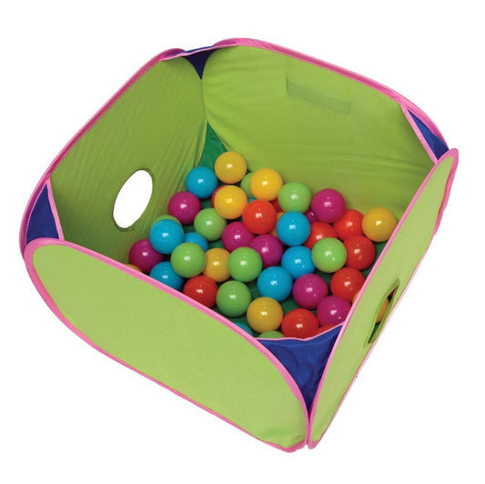 Marshall Pet Products Ferret Pop-N-Play Ball Pit with Plastic Balls Assorted Small