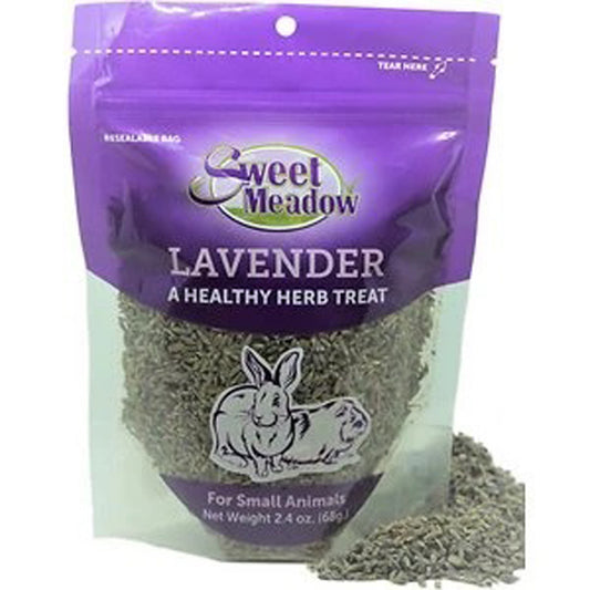 Sweet Meadow Farm Lavender Healthy Herb Small Animal Treat 1ea/2.1 oz