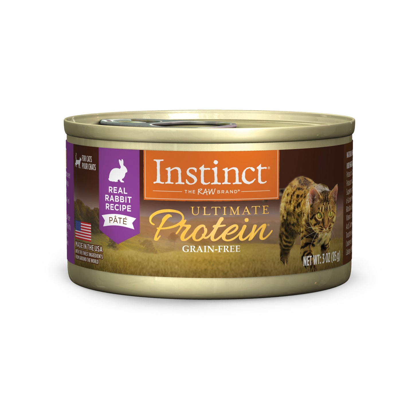 Natures Variety Instinct Can Cat Ultimate Protein Rabbit 3oz.