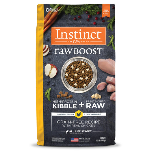 Natures Variety Instinct Raw Boost Chickn 4Lb Grainfree