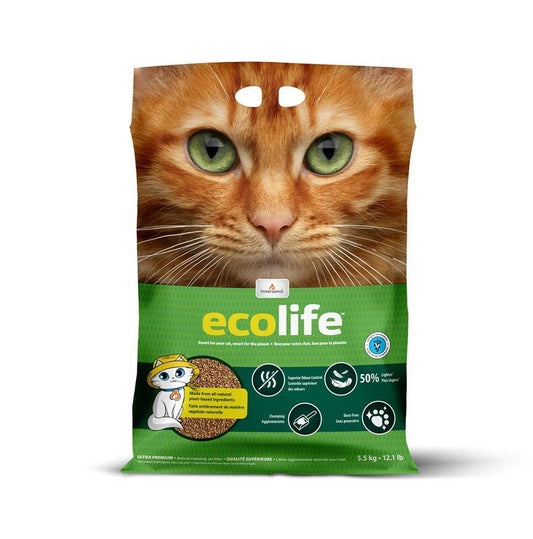Intersand Ecolife Alternative Cat Litter 12 lb