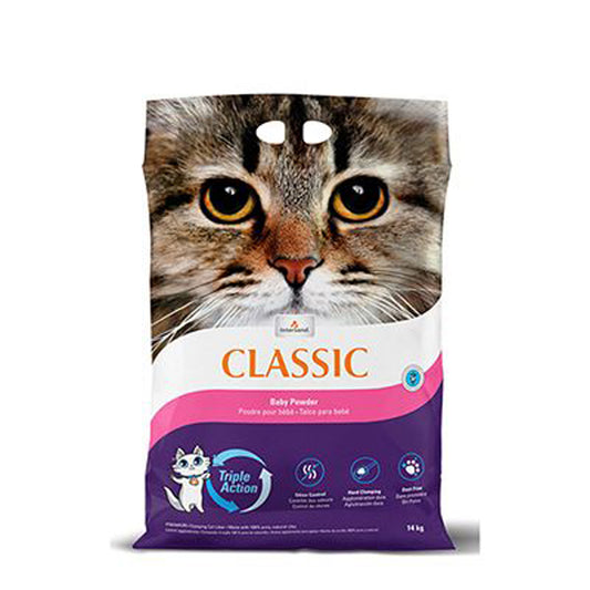 Intersand Classic Baby Powder Cat Litter 30 lb