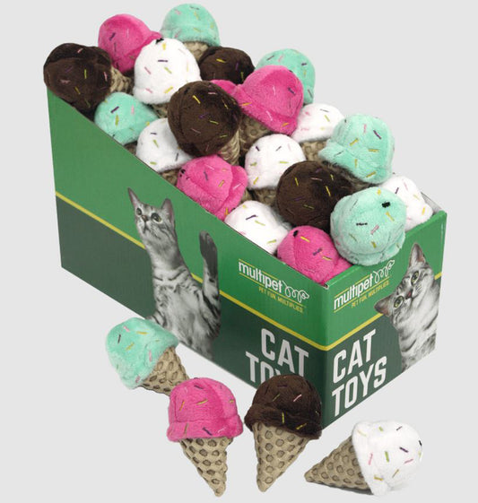 Multipet Ice Cream Cone 25pc.