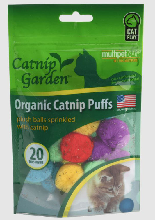 Multipet 
 Catnip Garden? Catnip Puffs 20ct.Bag