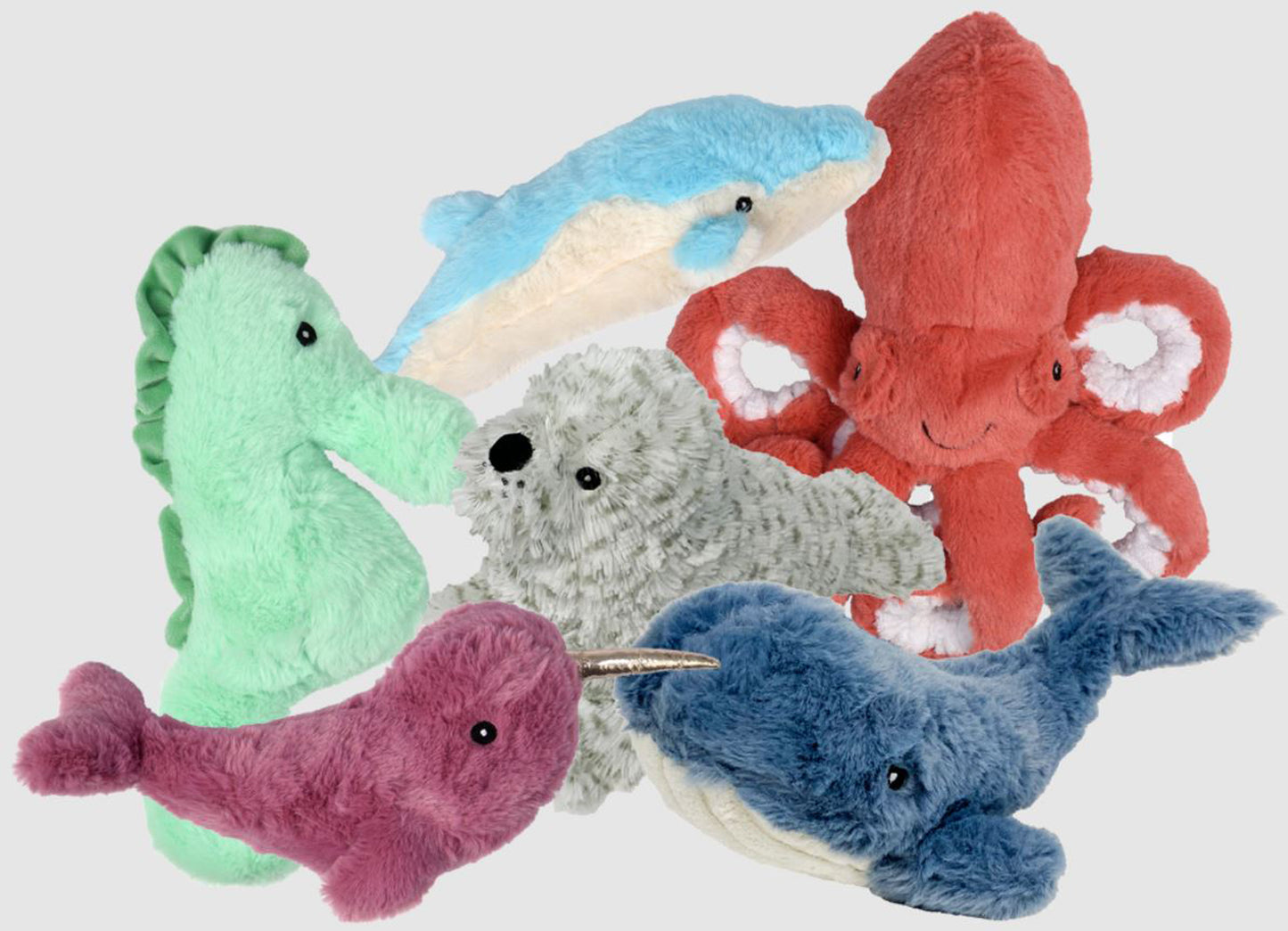 Multipet Deep Sea Cuddlers Assortment 12 inch