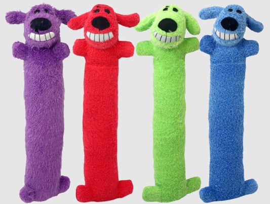 Multipet Original Loofa Dog Toy Assorted 12 in