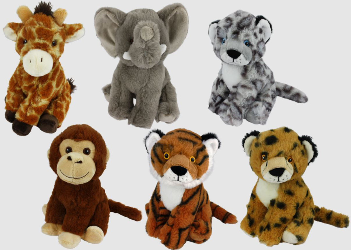 Multipet Multipet Eco Safari Animal Assortment 8 inch