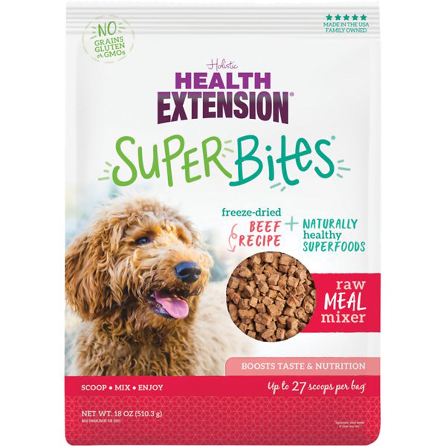 Health Extension SuperBites Beef 18oz
