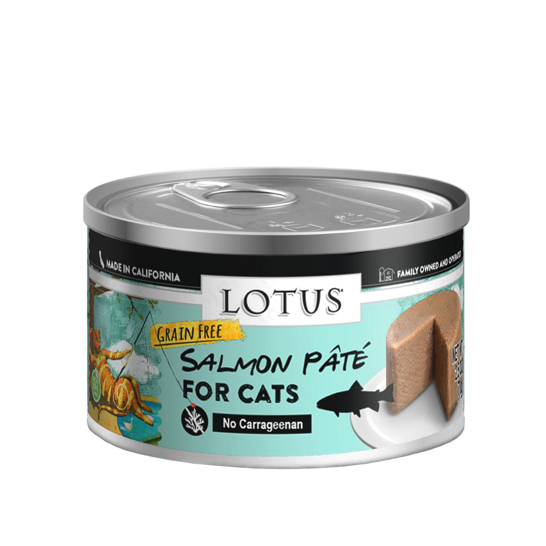 Lotus Cat Grain Free Salmon Pate 5.3Oz