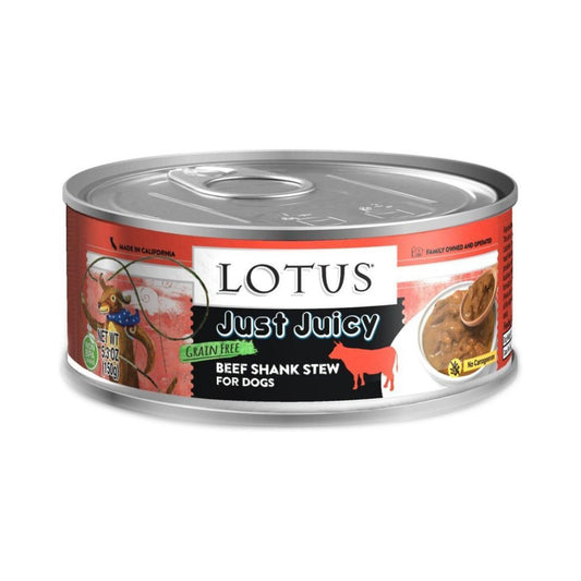 Lotus Dog Grain Free Juicy Beef Shank Stew 5.3Oz