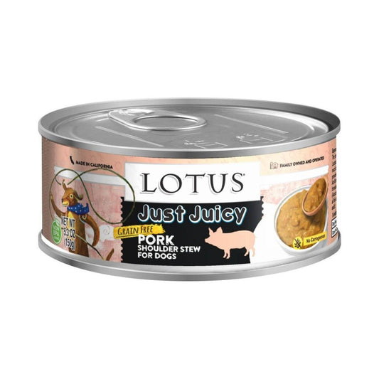 Lotus Dog Grain Free Juicy Pork Shoulder Stew 5.3Oz